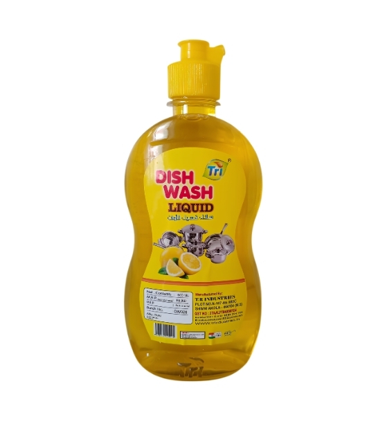Tri Dish Wash Liquid Gel for Sparkling Clean Utensils Dish Cleaning Gel (500ml) - Image 2