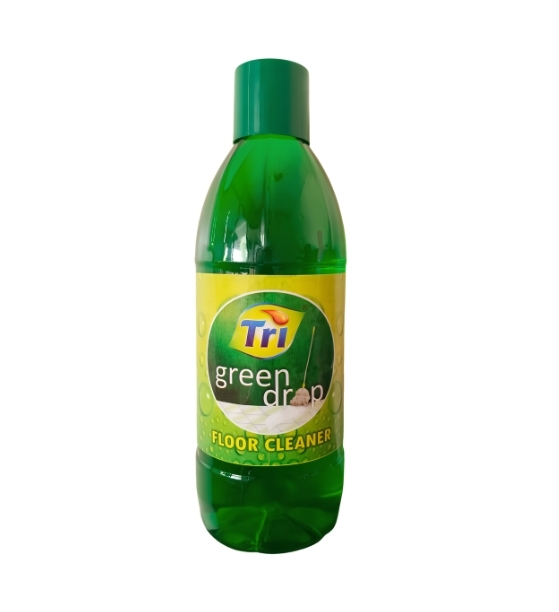 Tri Green Drop Floor Cleaner Powerful Disinfectant, Long-Lasting Fresh Fragrance (1L) - Image 2