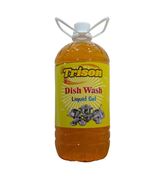 Trison Dish Wash Liquid Gel for Sparkling Clean Utensils Dish Cleaning Gel (5L) - Image 2