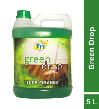 Tri Green Drop Floor Cleaner Powerful Disinfectant, Long-Lasting Fresh Fragrance (5L)