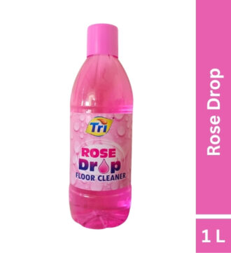 TRI Rose Drop Floor Cleaner- Long-Lasting Rose Fragrance (1L)