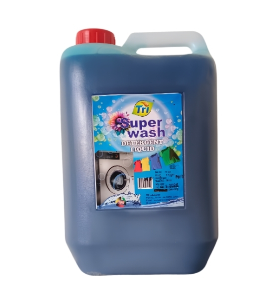Tri Super Wash Detergent Liquid – Powerful Stain Remover (10L) - Image 2