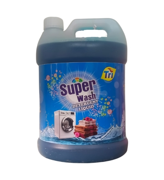 Tri Super Wash Detergent Liquid – Powerful Stain Remover (5L) - Image 2